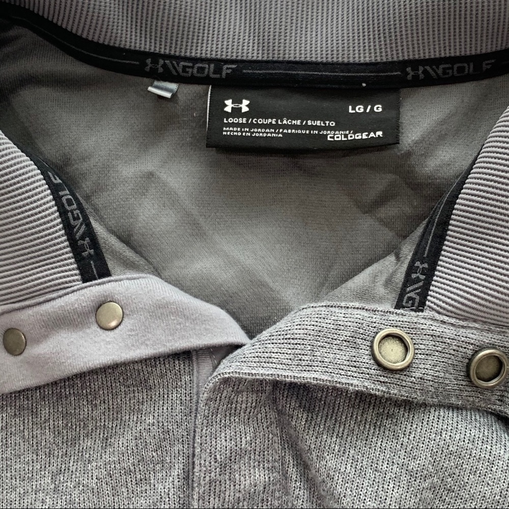 Under Armour Men's Grey Pullover Sweater - Picture 7 of 7